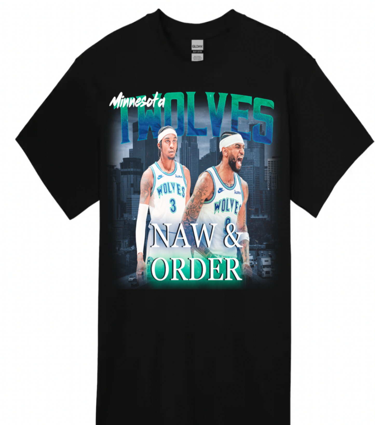 Timberwolves Graphic T-shirt (Naw & Order)